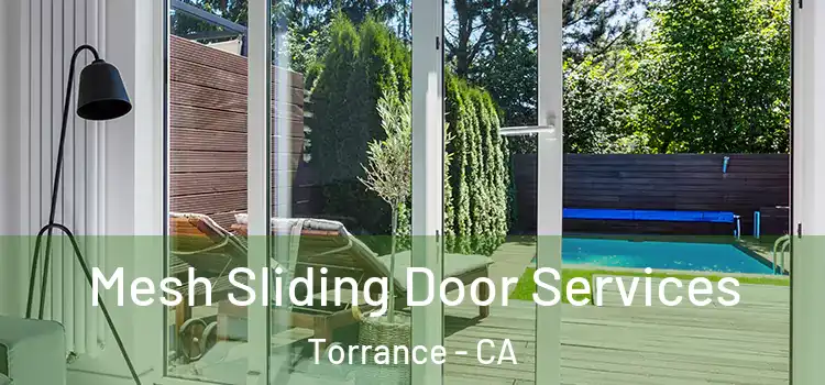 Mesh Sliding Door Services Torrance - CA